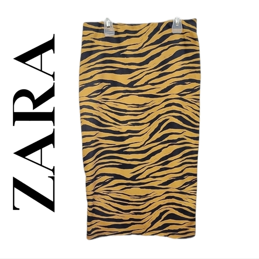 ❤️NWOT ZARA Animal Print.Straight Pencil Cut Skirt